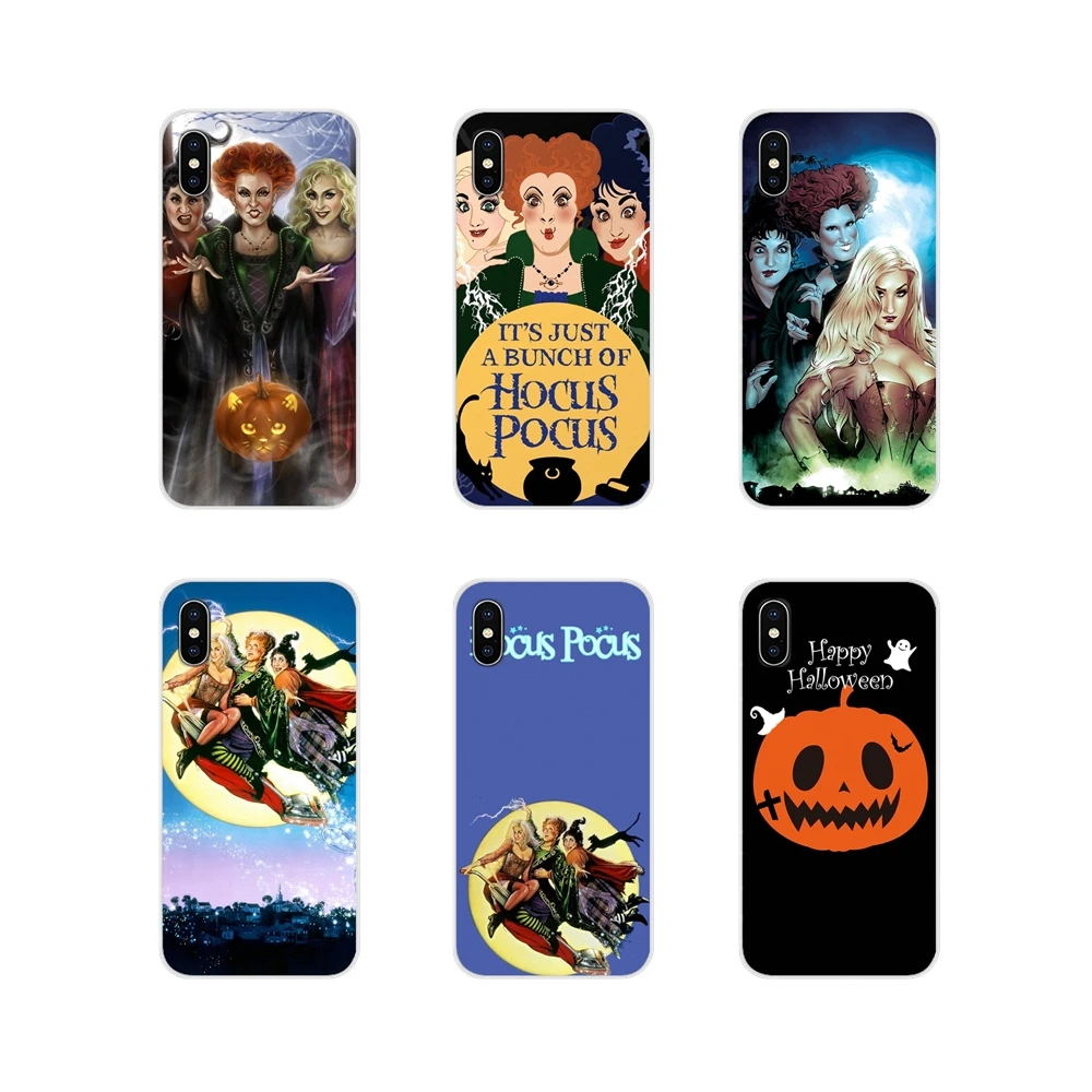 Прозрачные чехлы из ТПУ для Apple IPhone X XR XS MAX 4 4S 5 5s 5C SE 6 S 7 8 Plus ipod touch hous pocus новые |