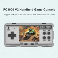 FC3000 V2 Classic Handheld Game Console with 5000 16G Memory Battery Game Console Retro Support 9 Simulators