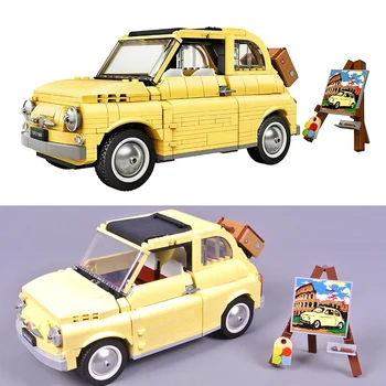

960pcs Building Blocks Compatible 10271 FIATed 500 City Car Creator Series Model Children Kids Christmas Gift Toys for Children