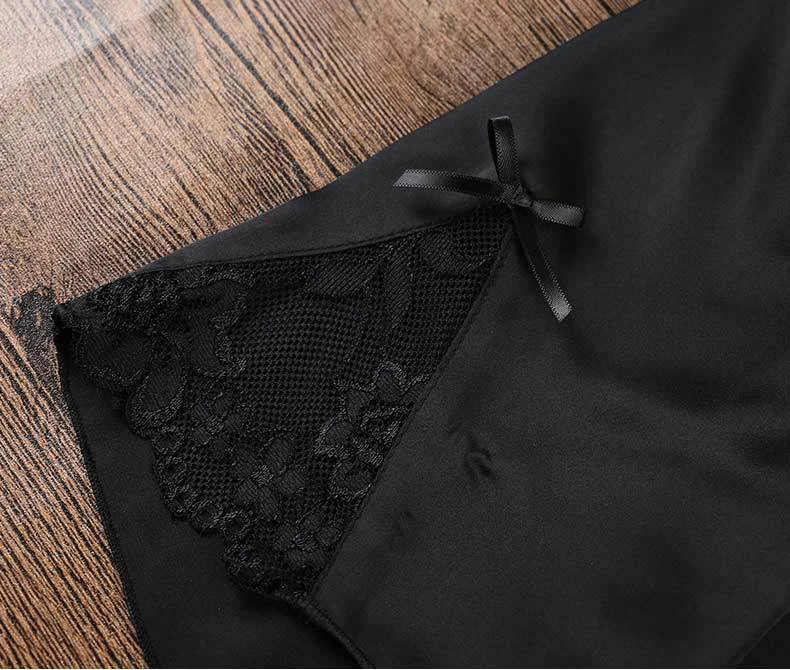 de Seda Das Mulheres Praia повседневные Черные белые кружевные шорты Moda de Alta Cintura Fina фитнес плюс размер
