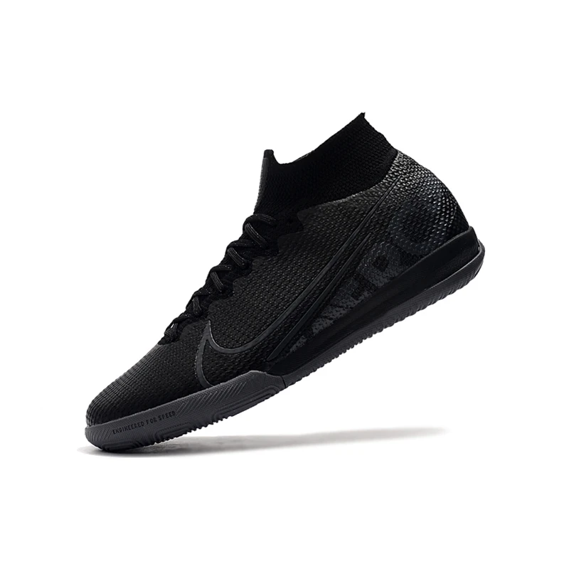Nike Mercurial Superfly 7 Elite IC 40-44 футбольные бутсы, мужские синие бутсы, футбольная обувь Flyknit для помещений
