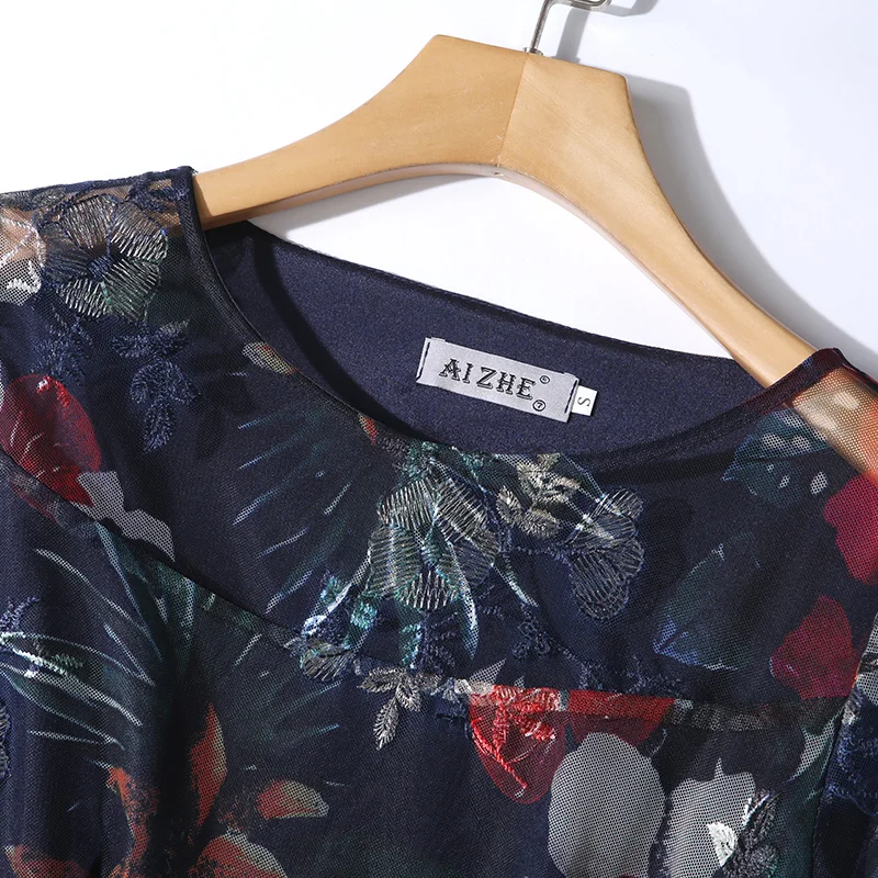 Новое Элегантное женское летнее платье с вышивкой vestidos mujer Verano Ретро миди вечерние платья Lange Jurken zomer jurk K6255