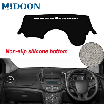 

Car Dashboard Cover Dash Mat Carpet Cape For Chevrolet Trax Tracker Holden Trax 2014 2015 2016 LHD RHD 2 Layers Auto Sunshade