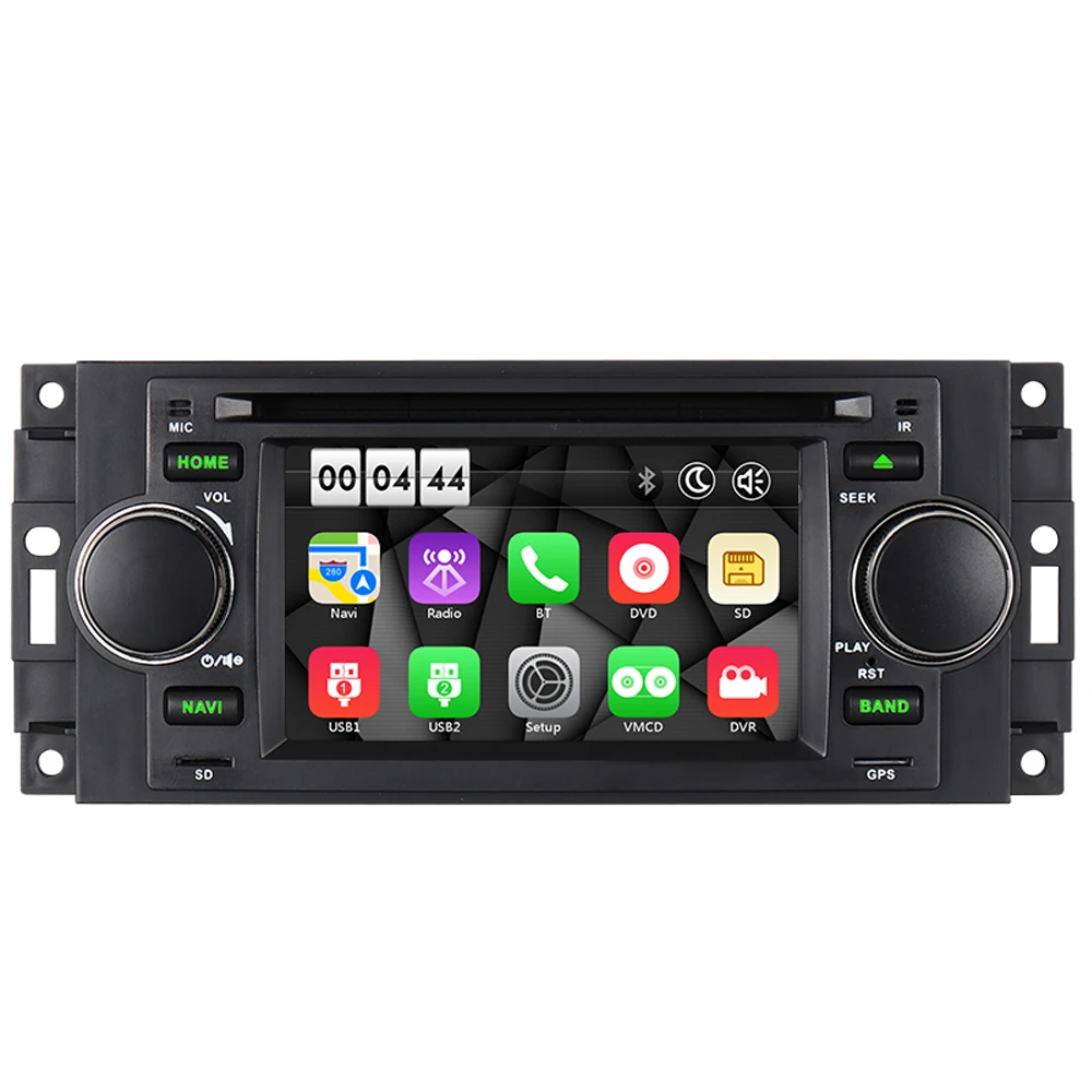 A-Sure 5 ''Авто Радио DVD стерео gps навигация для Jeep Grand Cherokee 2002-2004 Jeep Wrangler 2003-2006 16G rom OBD - Цвет: 256M RAM 16GB ROM