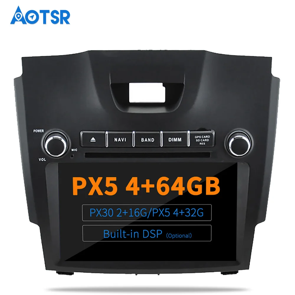 AOTSR Android 9 0/10 0 DSP радио для Chevrolet S10 D-MAX 2013 2014 2015 2016 2017 Автомобильный GPS-навигатор 2 Din