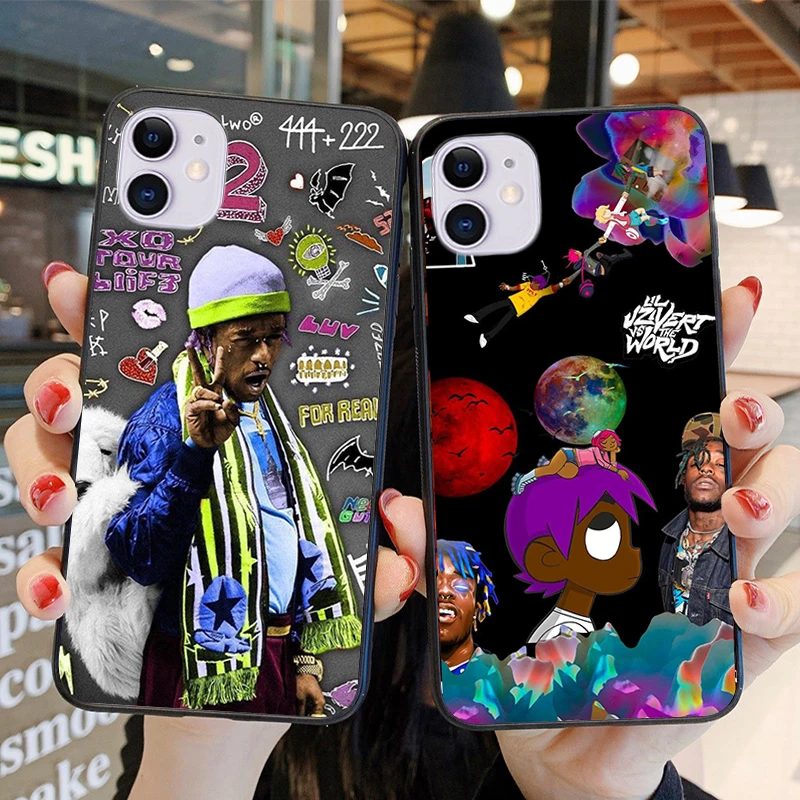 Lil Uzi Vert Eternal Atake Rapper Soft Silicone Back Cover Phone Case For IPhone 11Pro Max 6 6s 7 8 Plus X Xs Xr Black | Мобильные