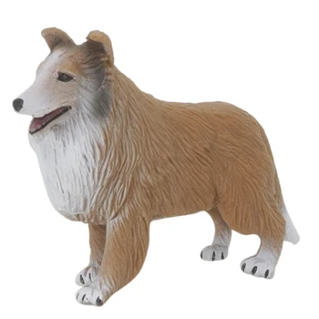 

Collie Shepherd Model Animal Toy Home Decoration Children Education Gift