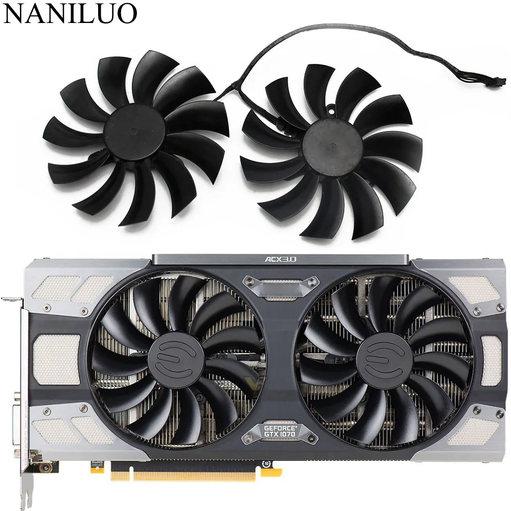 PLD10015B12H 12V 0.55A 95mm GTX1080 1070 TI ACX 3 0 для EVGA GeForce GTX 1080 1070Ti FTW2 GAMING ICX видеокарта Coolin|square fan|fan