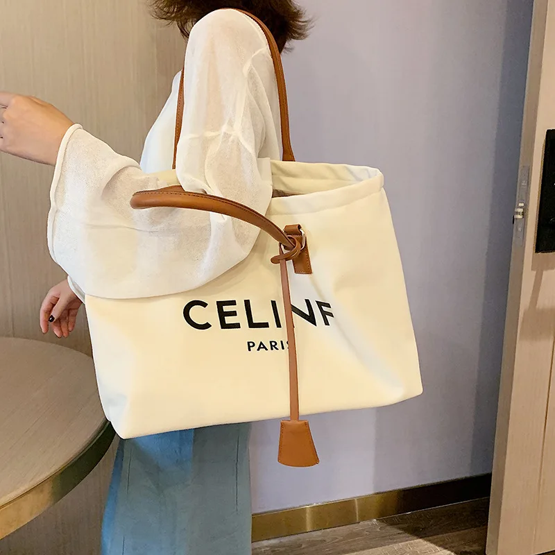 

JIULIN Net red women 2019 new style Korean fashionable simple large-capacity tote bag All-in-one hand-held one-shoulder big bag