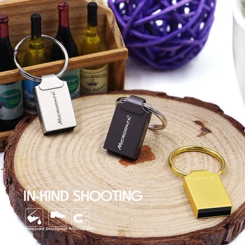 

Metal USB Flash Drive 8GB 16GB Pendrive 32gb 64gb thumbdrive waterproof Flash Memory Stick 128gb Pen Drive usb disk for car