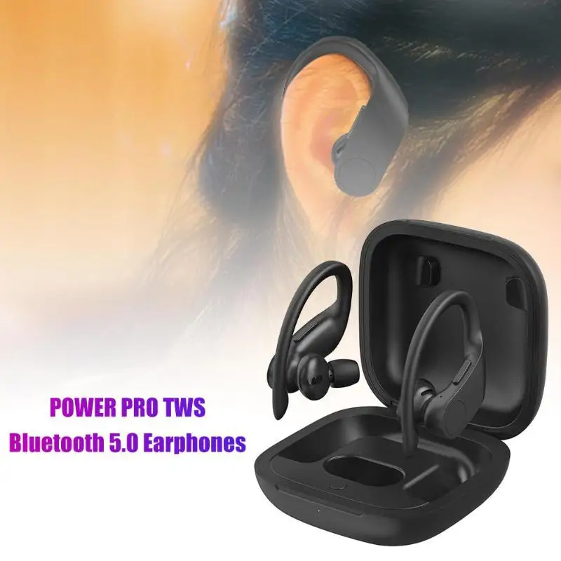 Новая пара ушных bluetooth-гарнитур TWS pro Sports True wireless Bluetooth 5,0 ушной затычкой Bluetooth гарнитура