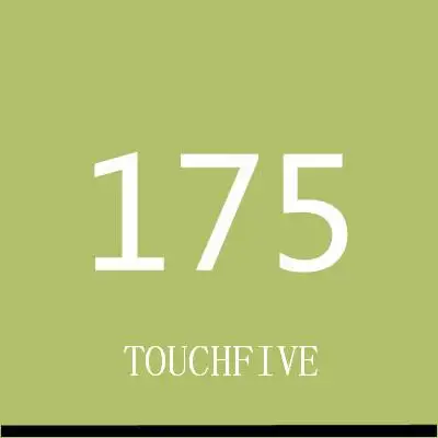 TOUCHFIVE Optional168 Colors Sketch Markers Alcohol Based Markers Painting Art Supplies Pen for Kids , adult painting,Coloring 175
