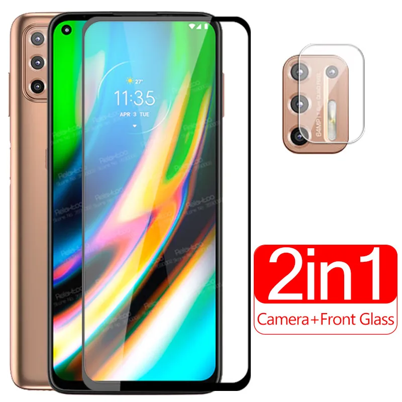 Закаленное стекло для объектива камеры Motorola Moto G9 Plus защитная пленка экрана G 9 G9Plus
