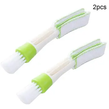 

Multifunction blinds duster brush washable double ended car air home cleaner ventilation G3A0