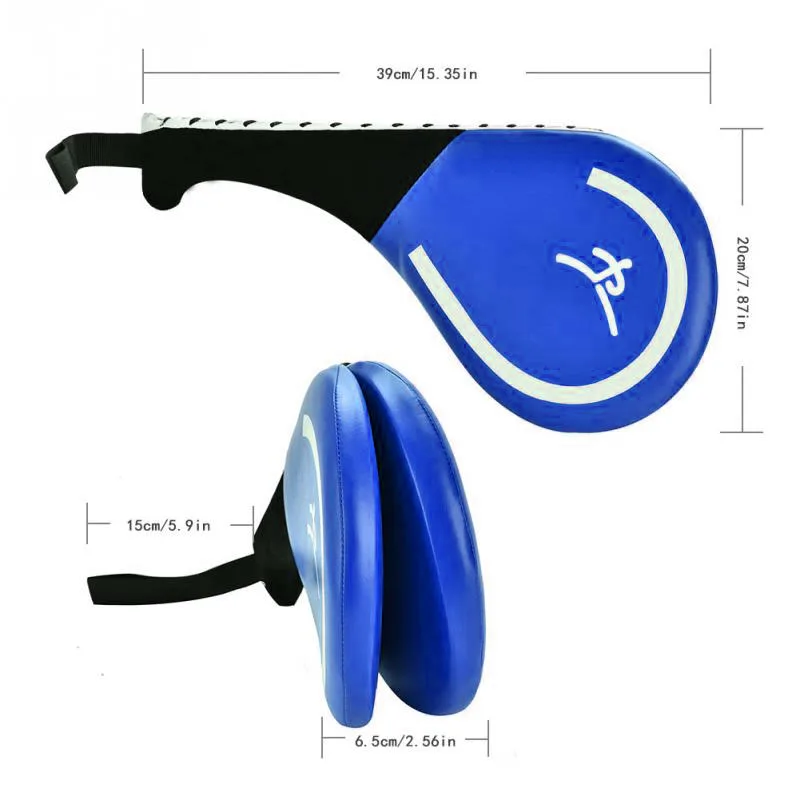 Taekwondo Target Child Training Equipment Chicken Leg Target Double Leaf Target Adult Martial Arts Kick Target Protective Gear