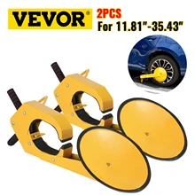 VEVOR – verrou de roue antivol robuste avec 4 clés et 2 manivelles, pour pneu de 11.81 à 35.43 pouces de diamètre, 2 pièces