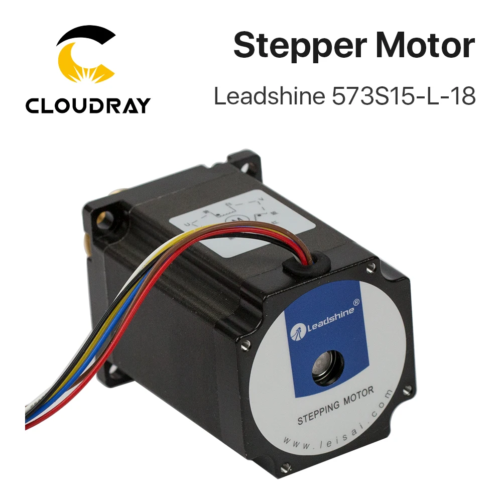 Leadshine Nema 23 스테퍼 모터, 3D 프린터 CNC XYZ용 기어 포함 스테퍼 모터 (573S15-L-18), 3 상, 57mm, 150Ncm, 5.2A