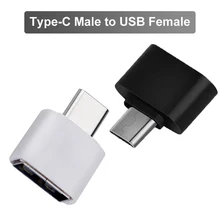 Usb universal novo para tipo c adaptador para android móvel mini tipo-c jack divisor smartphone velocidade usb c conectores otg conversor
