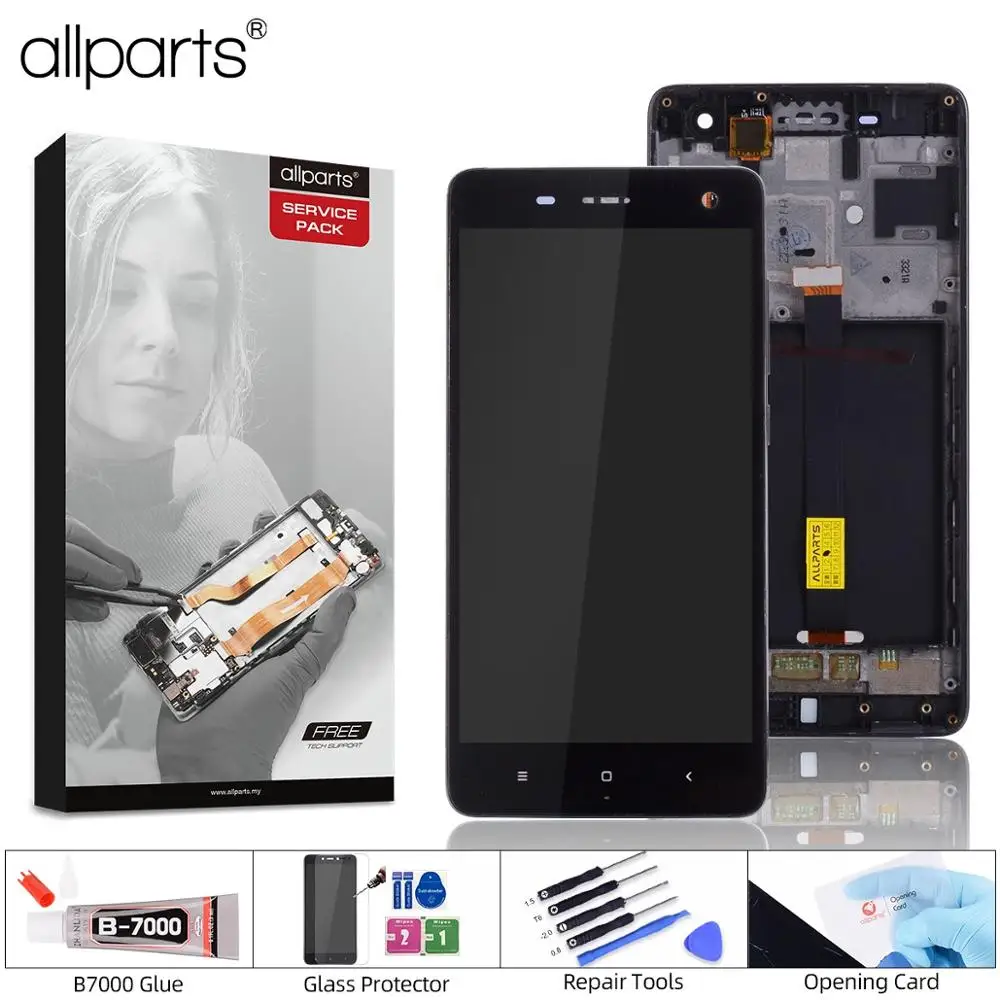

1920x1080 LCD Screen Display For XIAOMI Mi4 LCD Touch Screen with Frame Replace Display For Xiaomi Mi4 Mi 4 M4 LCD Display