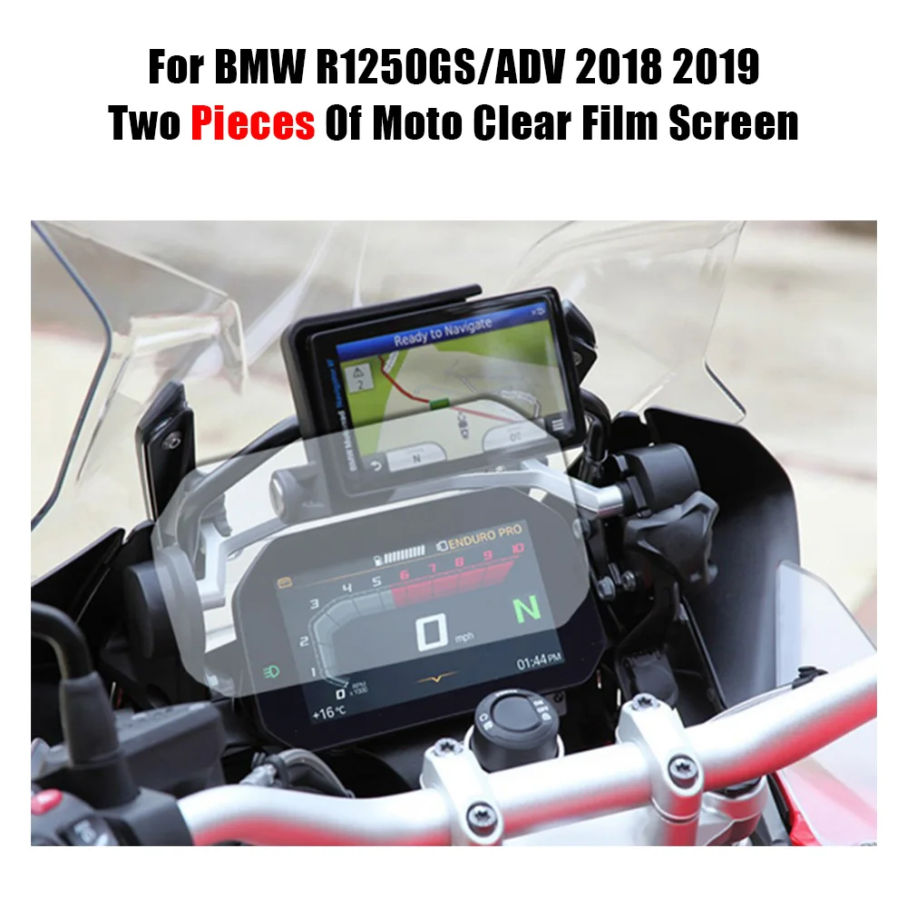 

Cluster Scratch Protection Film Screen Protector For BMW R1200GS Adventure F900R 2018 Motorbike R 1200 GS 2018 LC Adventure