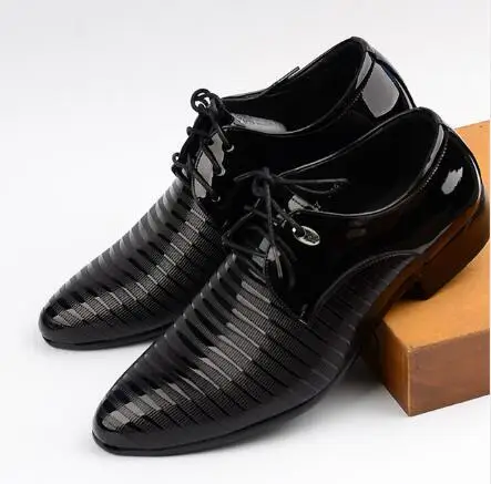 

Shoes men Spring New model Genuine leather shoes Black 39-45 Slip-on men shoes Free shipping