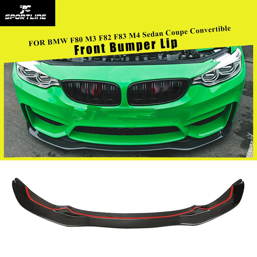 Передние разветвители для BMW F80 M3 F82 F83 M4 2014 - 2018 Coupe Convertible Sedan сплиттер переднего