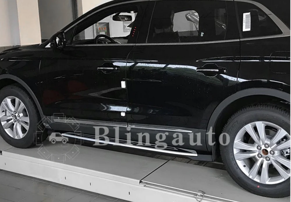 Подходит для Lincoln MKX- 2 шт. Левая Правая Беговая доска боковые шаги nerf бар автомобиля педаль боковой лестницы