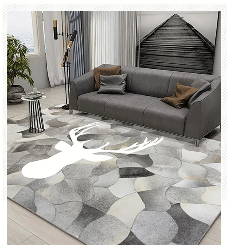 2 girl bedroom  stripes geometric large size rug (3)