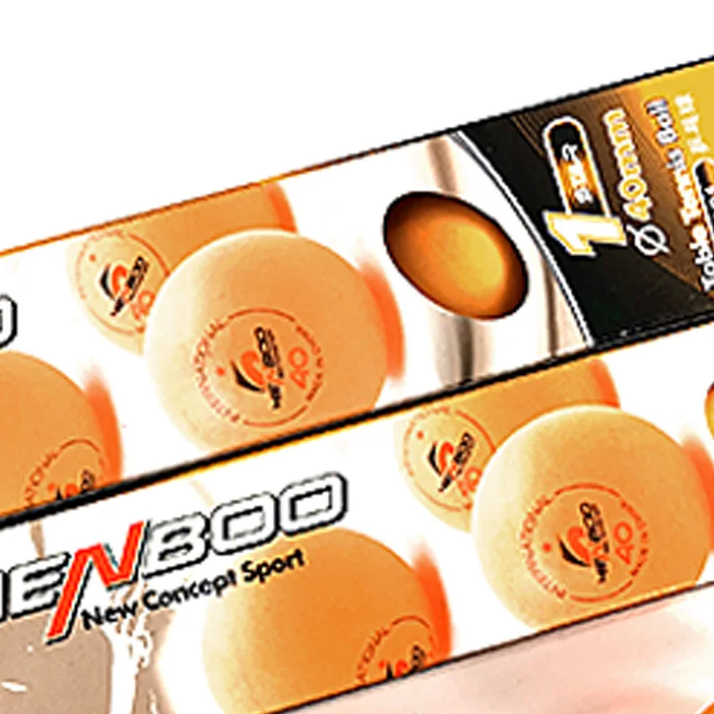 HENBOO 1-Star 6 шт./партия мячи для настольного тенниса мячи для пинг-понга( материал 1-Star Seamed ABS мячи) Пластиковые Поли мячи для пинг-понга