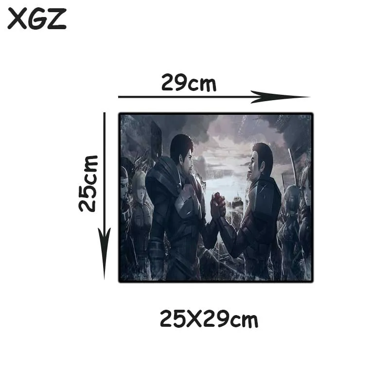 XGZ 3D Аниме на заказ большой игровой коврик для мыши Черный замок край интернет кафе компьютерная клавиатура Настольный коврик резиновая нескользящая удобная Xxl