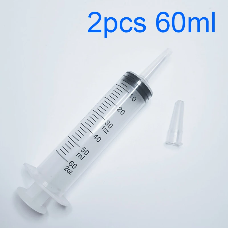 10/20/50Pcs Disposable Syringe With Needle 1ML Sterile Individual Package  For Scientific Lab Refilling Feeding Liquid Measuring