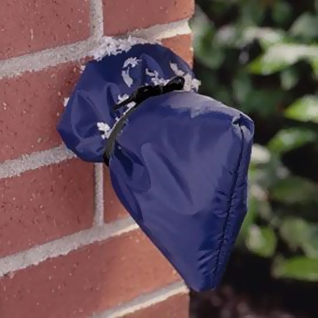 Outside Water Tap Cover Will Protect Your Garden Taps From Freezing, Waterproof Outdoor Faucet Cover - Цвет: Dark Blue