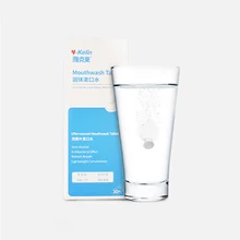 Y-kelin таблетки для полоскания рта 30 таб свежее дыхание полоскание рта гигиена полости рта полоскание рта против дыхания отбеливающая жидкость для полоскания рта