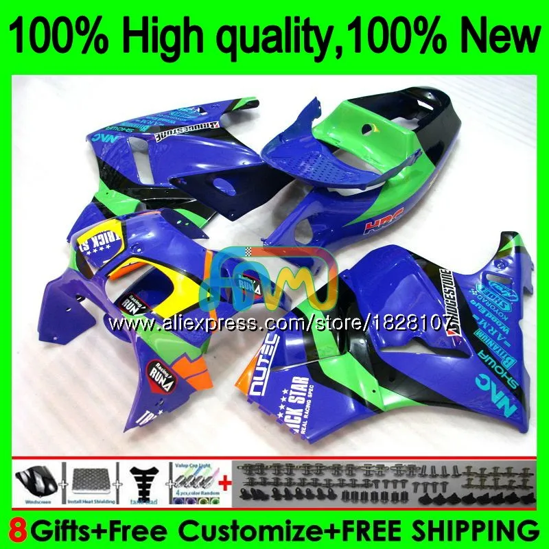 NC35 RVF400R для HONDA синий ЛРВ 400 R 400R VFR400 R V4 89BS. 62 VFR400R NC24 95 96 97 98 1995 1996 1997 1998 обтекатель - Цвет: No. 1