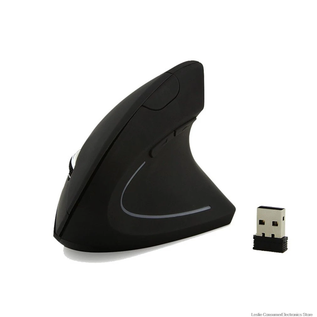 Эргономичная Вертикальная 3D мышь для ноутбука, ПК, Usb мышь, беспроводная энергосберегающая компьютерная мышь для ноутбука, беспроводная мышь