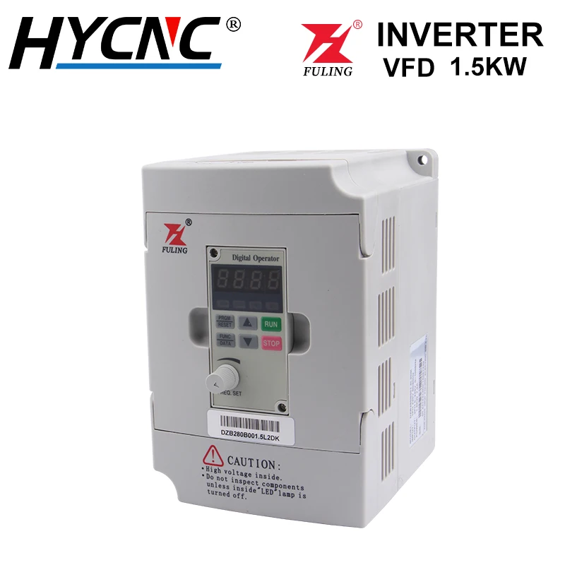 1 шт. FULING1.5 кВт 220 В 380 VFD чистый умеренный преобразователь частоты 0-1000 Гц для