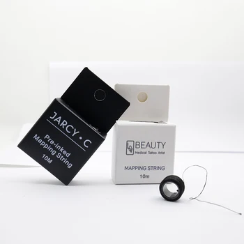 

5 pcs Microblading Eyebrow ruler mapping Kit Pre Inked mapping string for tattoo and PMU for Brow Tattoo Positioning Marker
