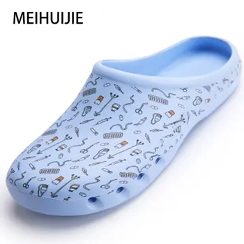 

Men Surgical Sandal Shoes Medical Slippers Doctors Working Shoes Women nursing clogs Anti-slip Operating Room Lab Slippers