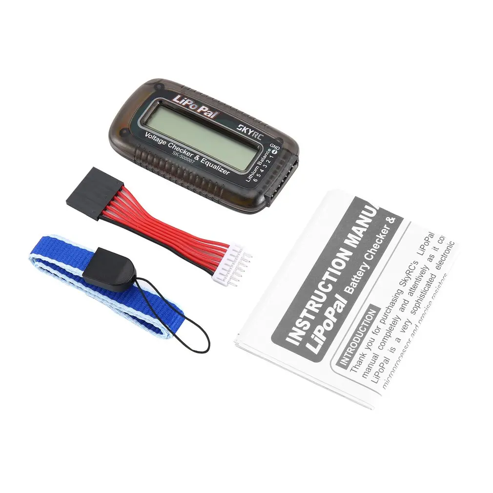 SKYRC LiPo Pal LiPO Battery Checker Self Voltage Balancer Lithium Battery Pack Check And Remaining Capacity