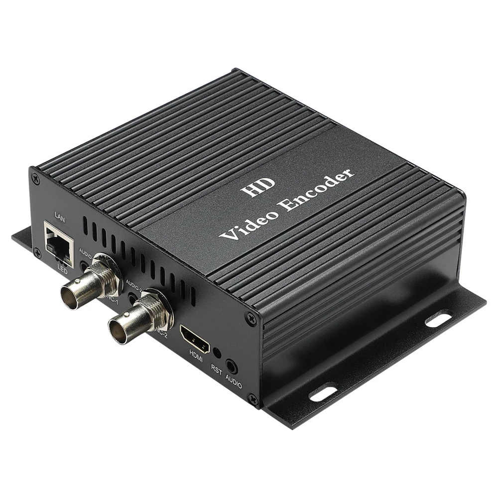 HWCODEC H264 кодировщик IPTV кодер 1 канал HDMI 2 канала CVBS BNC видео кодер UDP RTMP HTTP RTSP для YouTube Facebook Twich