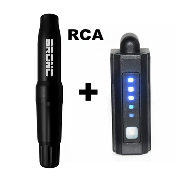 

2019 New Arrival Tattoo Rotary Pen Machine Broncv-V4 Swiss Motor With Mini Tattoo Wireless Power Supply RCA 2000mA/h