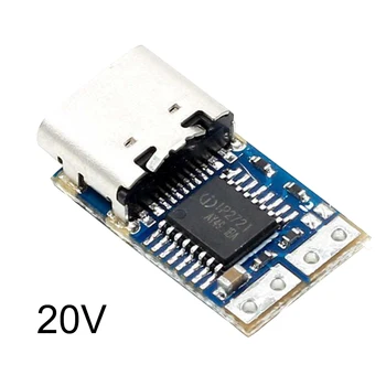 

Metal Office Poll Detector Multifunction Durable Fast Charge Trigger Extension Cable PD Decoy Module Compact Home Easy Install