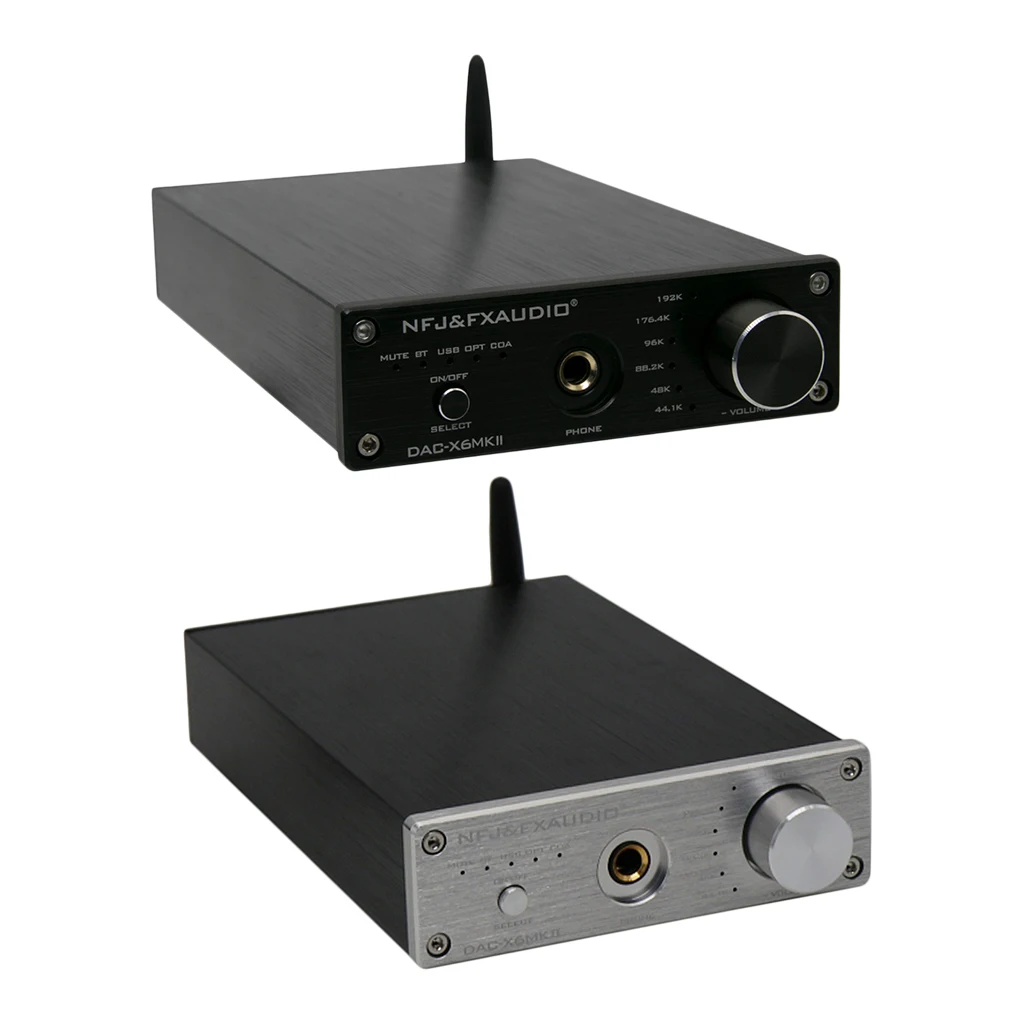 Digital to Analog Audio Converter with Bluetooth 5.0 Receiver Optical Coaxial PC-USB Bluetooth Input Function