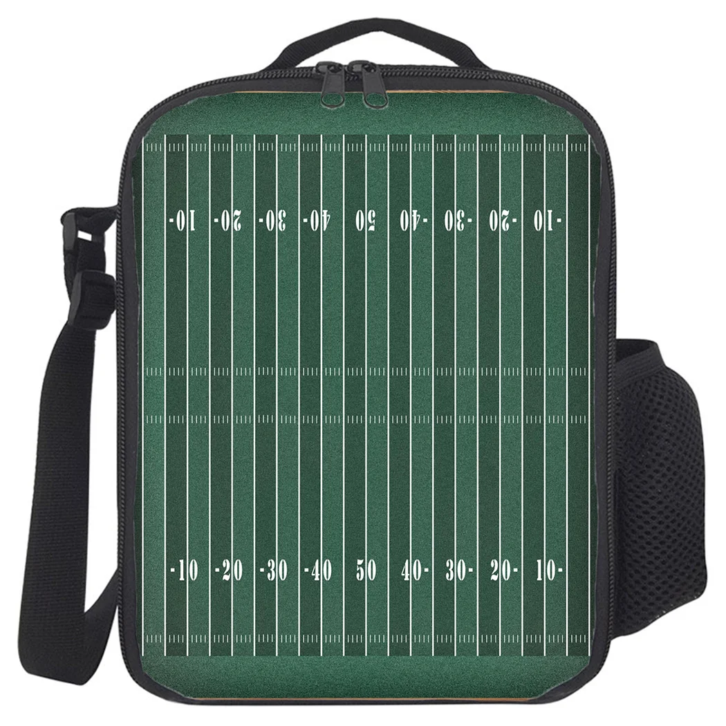 Bolsa de fútbol americano para pizarra, bolsa de comida escolar para estudiantes, bolsa de almuerzo para niños y niñas, caja de almuerzo hombres y mujeres, el mejor regalo AliExpress Maletas