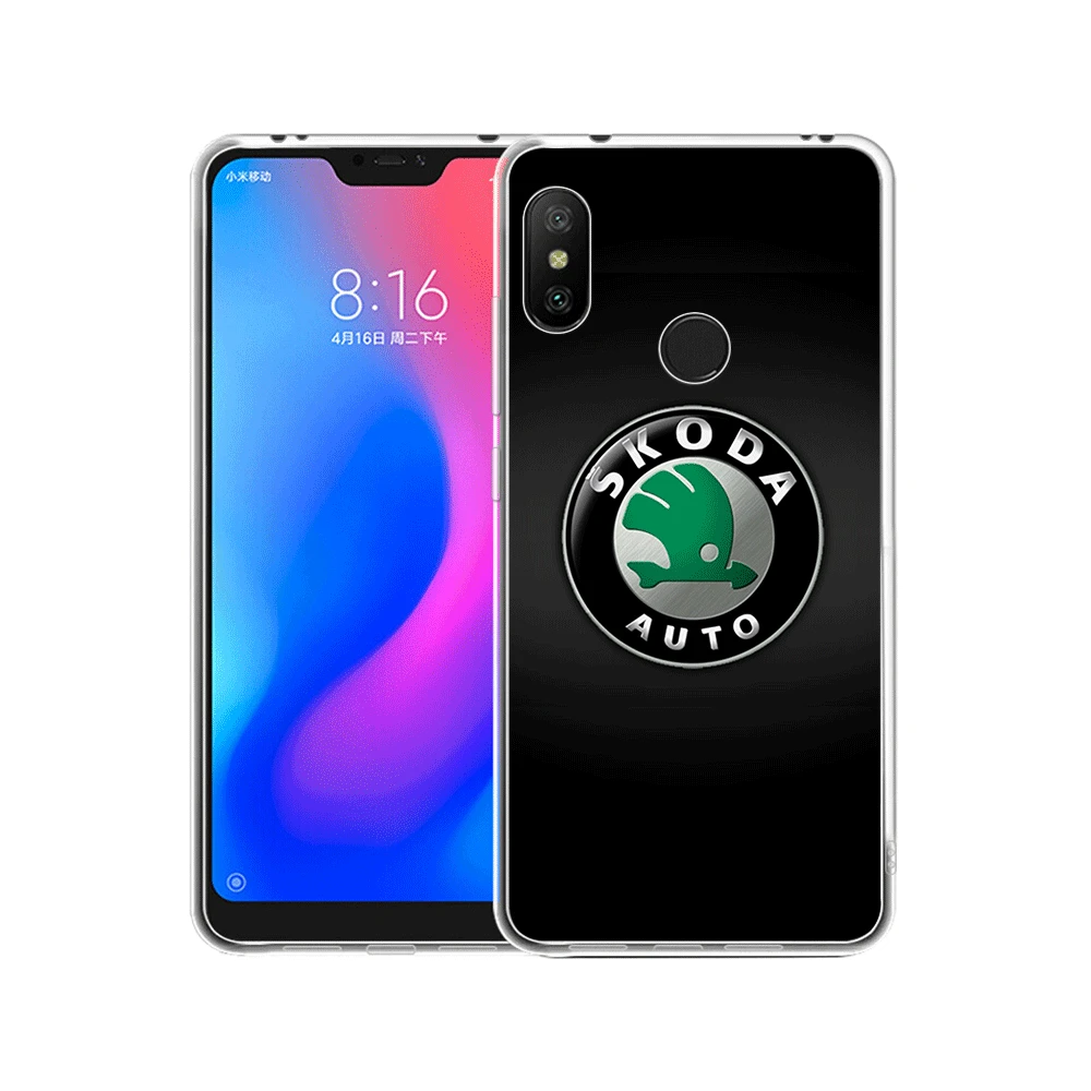Мобильный чехол для телефона Xiaomi Redmi Note 8 6 7 5 Pro Xiaomi 4 4X 5A чехол Skoda автомобильный милый