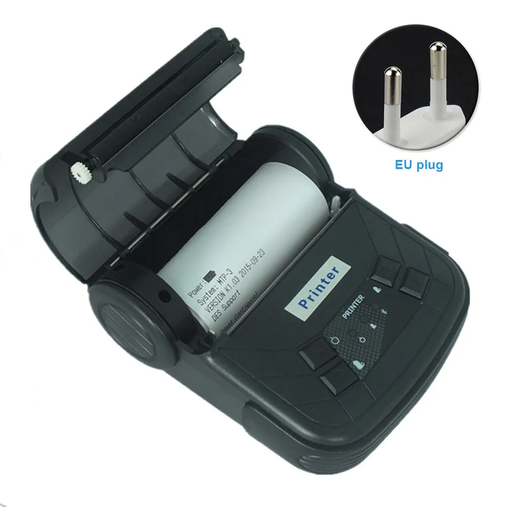 

80mm Rechargeable Multifunction Receipt Smart Easy Operate IOS Android Thermal Printer Convenient Resaurant Bluetooth High Speed