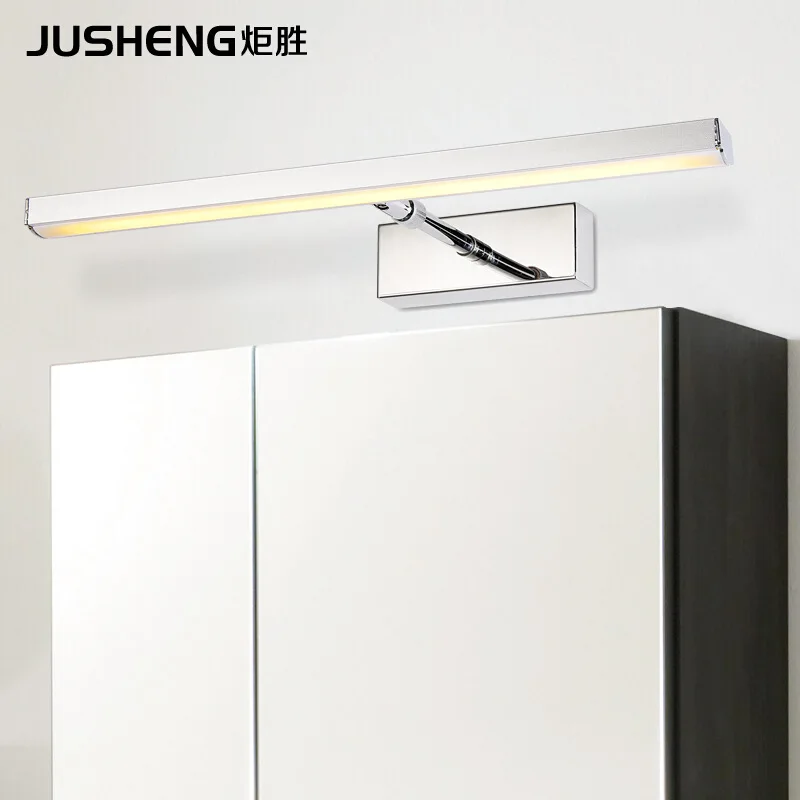 

Ju sheng LED Mirror Front Light Bathroom-Telescopic Lens Cabinet Light-Proof Moisture-Proof Fog Modern Minimalist Mural Front La