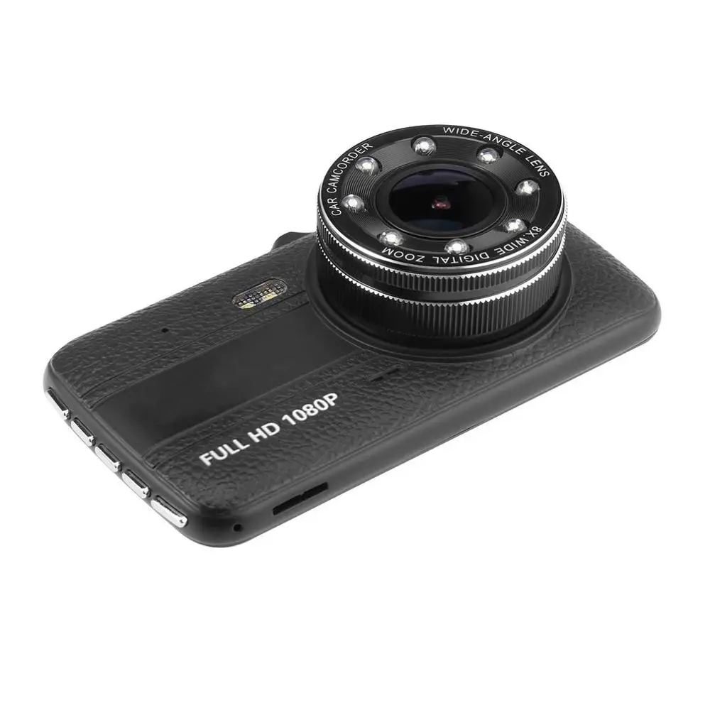4 дюйма G-sensor 140 градусов широкоугольная HD Видеорегистраторы для автомобилей вождения Регистраторы видеокамера