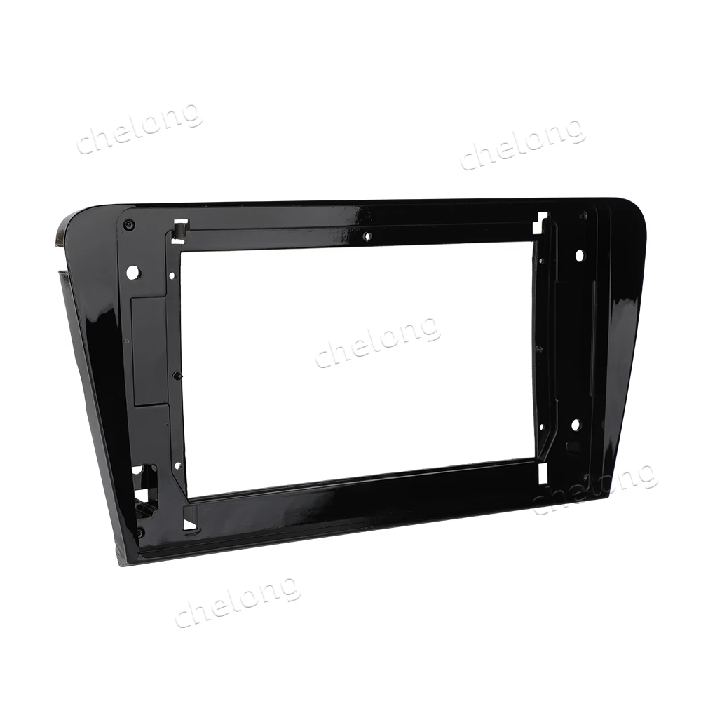 2Din рамка приборной панели автомобиля подходит для Skoda Octavia 2013- автомобильный DVD gps приборная панель комплект монтажная рамка отделка рамка Fascias