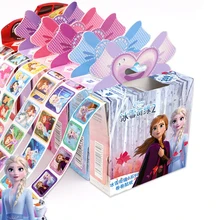 Genuine Disney Frozen 2 Elsa Anna Removable Stickers Princess Scrapbooking For Kids Decor Diary Notebook Decoration Toy Stickers